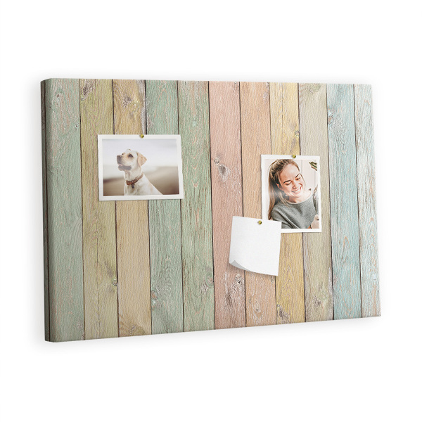 Quadro de aviso de cortiça Quadros coloridos