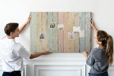 Quadro de aviso de cortiça Quadros coloridos