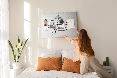 Quadro em cortiça Aventura