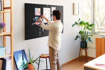 Quadro de aviso de cortiça Aventura