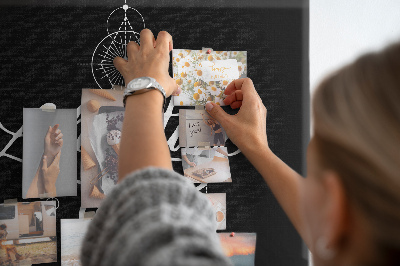 Quadro de aviso de cortiça Aventura