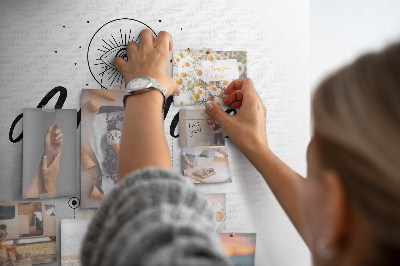 Quadro de aviso de cortiça Aventura