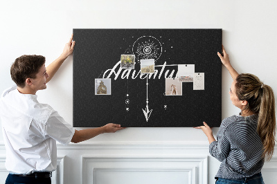 Painel em cortiça Aventura