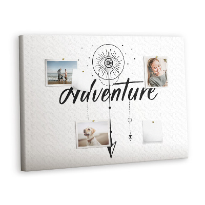 Painel em cortiça Aventura