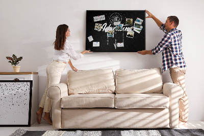 Painel em cortiça Aventura