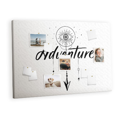 Painel em cortiça Aventura