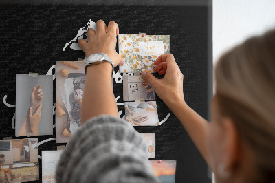 Quadro de aviso de cortiça Citação da viagem