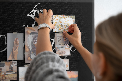 Painel em cortiça Citação da viagem