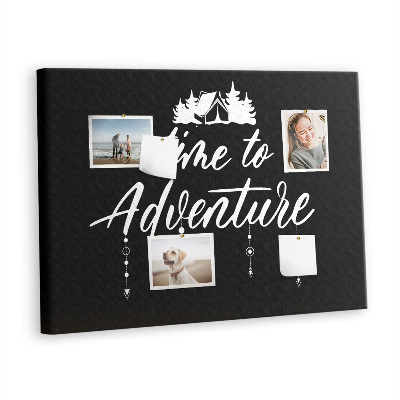 Painel em cortiça Citação inspiradora