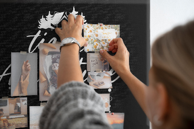 Quadro em cortiça Citação da viagem