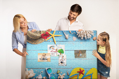 Quadro em cortiça Coisas do litoral