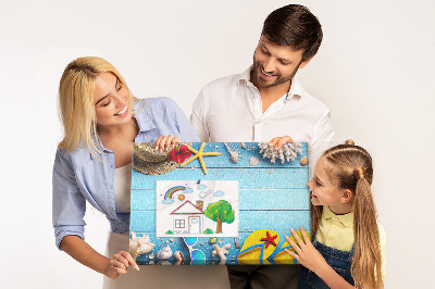 Quadro em cortiça Coisas do litoral