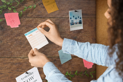 Painel em cortiça Madeira rústica