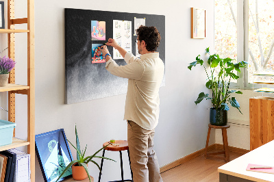 Painel em cortiça Fumaça