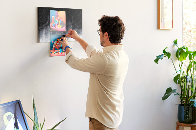 Painel em cortiça Fumaça