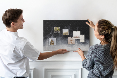 Painel em cortiça Fumaça