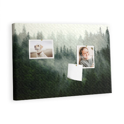 Quadro em cortiça Floresta enevoada