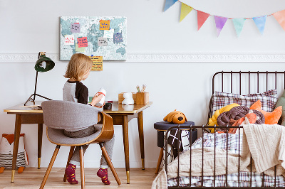 Painel em cortiça Mapa mundial