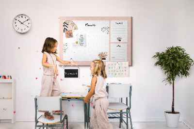 Quadro de aviso de cortiça Planejador mensal