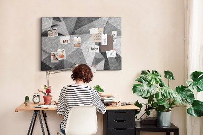 Painel em cortiça Abstração 3D