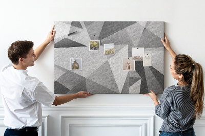 Painel em cortiça Abstração 3D