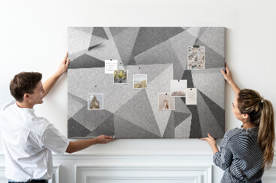 Painel em cortiça Abstração 3D