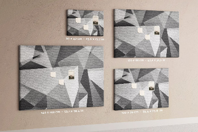 Painel em cortiça Abstração 3D