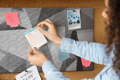 Painel em cortiça Abstração 3D