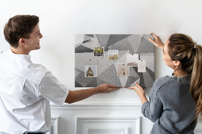 Painel em cortiça Abstração 3D