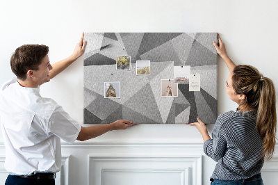 Painel em cortiça Abstração 3D