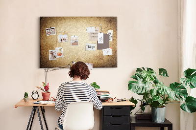 Quadro de aviso de cortiça Mapa antigo