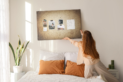 Quadro de aviso de cortiça Mapa antigo