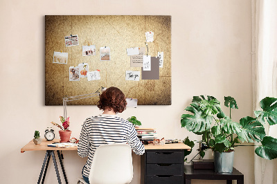 Quadro de aviso de cortiça Mapa antigo