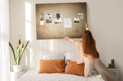 Quadro de aviso de cortiça Mapa antigo