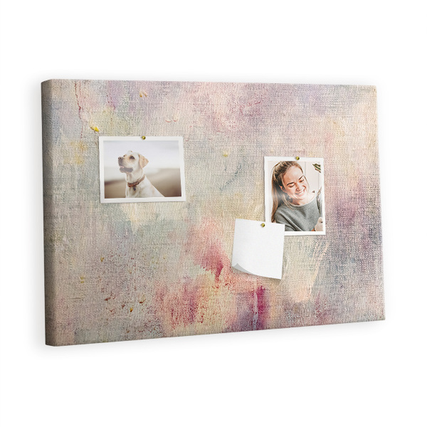 Quadro em cortiça Abstração pintada