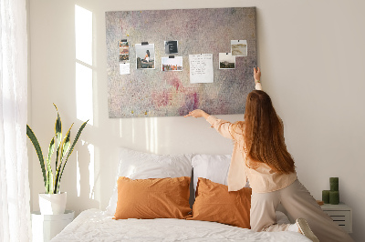 Quadro em cortiça Abstração pintada