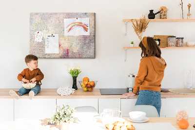 Quadro em cortiça Abstração pintada