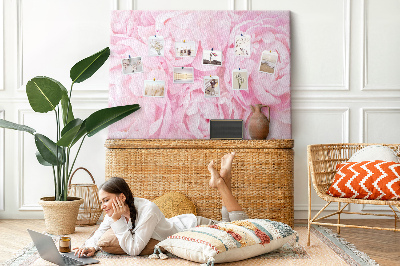 Quadro em cortiça Flores desabrochando