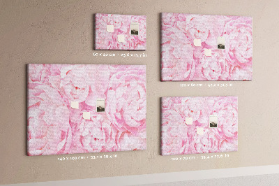 Quadro em cortiça Flores desabrochando