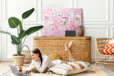 Quadro em cortiça Flores desabrochando