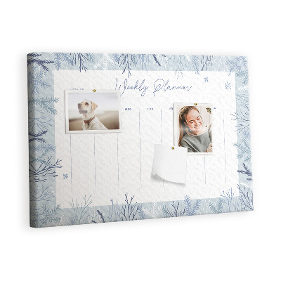 Quadro em cortiça Planejador de inverno