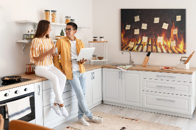 Painel em cortiça Grade