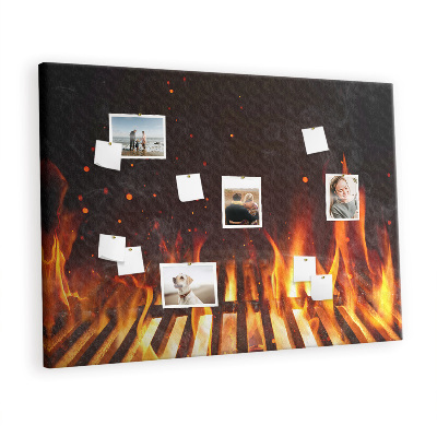 Painel em cortiça Grade