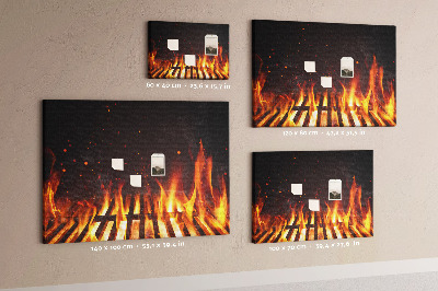 Painel em cortiça Grade