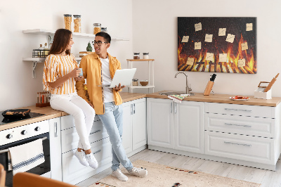 Painel em cortiça Grade