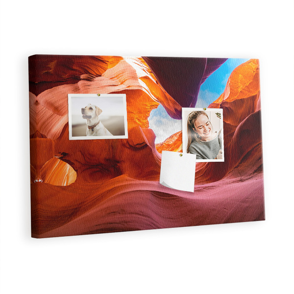 Quadro de aviso de cortiça Cânion