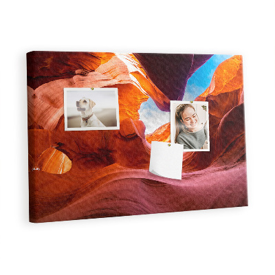 Quadro de aviso de cortiça Cânion