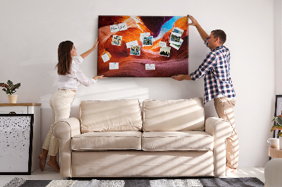 Quadro de aviso de cortiça Cânion