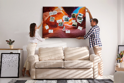 Quadro de aviso de cortiça Cânion