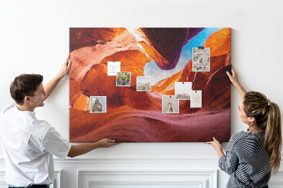 Quadro de aviso de cortiça Cânion